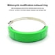 thumbnail image 2 of Tubo Protector de Escape Scienceny para Motocicleta Ajustable 100-160mm Verde, 2 of 6