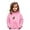 Pink, variant on LIUYUNNN Boy Girl Hoodie Long Sleeve Soft Sweatshirt Graphic Hoody Kids Cute Pullovers Top Clothes Girls Hoodies with Ears, Size 5-6 Years