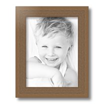 ArtToFrames 9x12 Inch Honey Picture Frame, This Brown Wood Poster Frame is Great for Your Art or Photos, Comes with Regular Glass (4459)