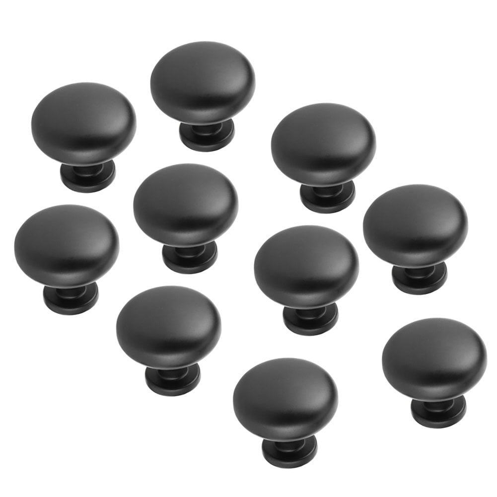 Kritne 10pcs Cabinet Knobs Hardware Round Knob with Mounting Screws for ...