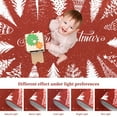 thumbnail image 4 of COZONY Christmas Area Rug 5x7 Ft, Washable Heavy Pearl Velvet Carpet, Non-Slip Low Pile Xmas Decor Rug, Red Holiday Print, 4 of 14