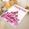 thumbnail image 3 of Dreammotif Princess Themed Pink Carpet - High Quality, Soft and Durable, Perfect for Children's Room, 3 of 8