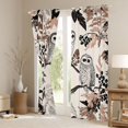 thumbnail image 3 of Castle Fairy Black Owl Black Out Curtains,Autumn Leaves Curtains Pack of 2 (42x63 Each), 3 of 6