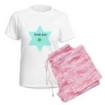 thumbnail image 6 of CafePress - Irish Jew Women's Light Pajamas - Women's Short Sleeve Print T-Shirt and Pants Light Cotton Pajama Set, 6 of 7