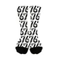 thumbnail image 3 of 1Pc 67 Socks Kids 67 Socks Boys 67 Kids Socks,67 Gifts,Six Seven Sock Ice Cream Drip 67 Meme Novelty Six Seven Crew Socks Funny Gifts For Boys Girls Men Women Design Socks,Baseball Socks Icess Creams, 3 of 6