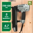 thumbnail image 2 of Metabo HPT Pneumatic 16-Ga Crown Stapler, Wide, N5024A2, 2 of 11