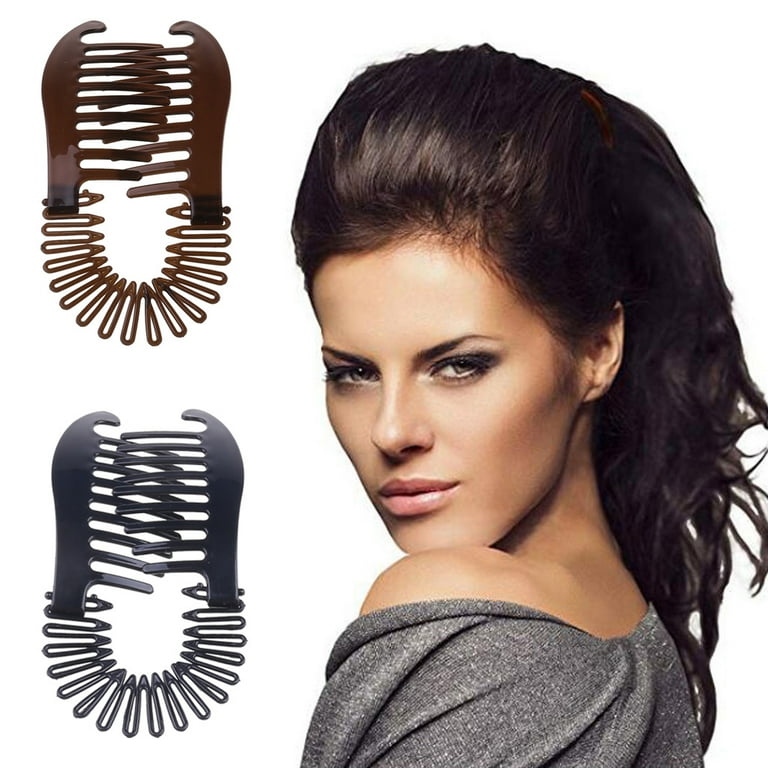 KIM & C 2pcs Flexible Comb Hair Clips KIM & C 2pcs Flexible Comb Hair Clips