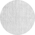 thumbnail image 1 of Ahgly Company Indoor Round Solid Gray Modern Area Rugs, 8' Round, 1 of 1