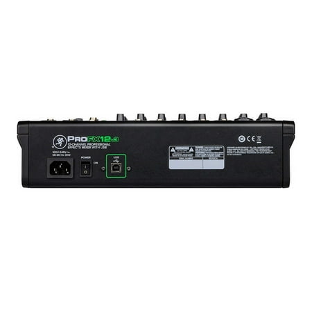 Mackie - ProFX12v3 Professional Effects Mixer with USB - Black