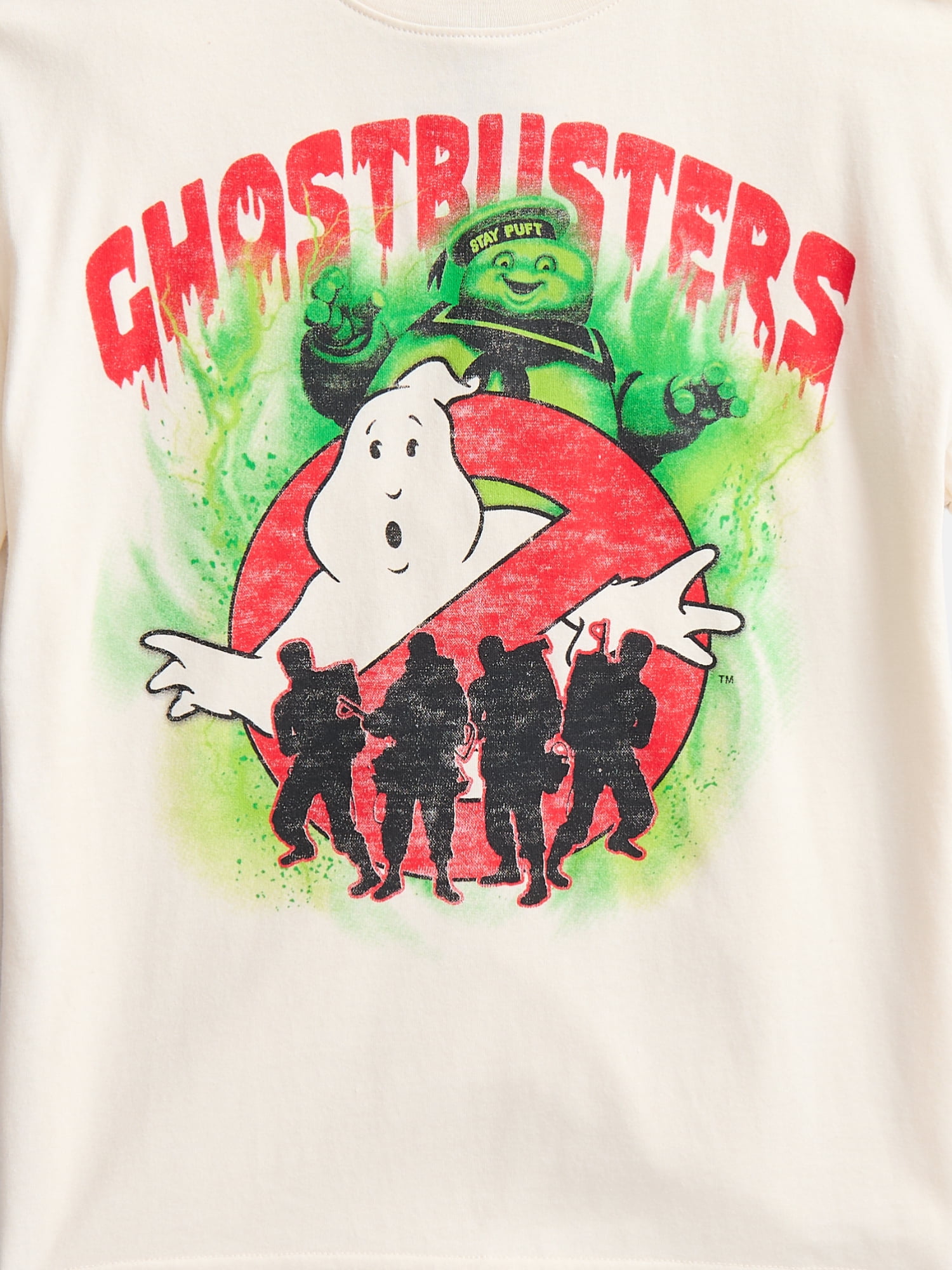 Ghostbusters Little Boys and Big Boys Halloween Graphic Tee, Sizes 4-18