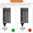 thumbnail image 4 of Diamond Test Pen,Jewelry Diamond Test Pen + 30X 60X Mini LED Magnification Jewelry Eye Magnification Jewelry, 4 of 8