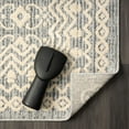 thumbnail image 4 of Luxe Weavers Moroccan Trellis Gray 6x9 Area Rug, Modern Floral Carpet, 4 of 9