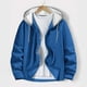 thumbnail image 1 of pstuiky manga larga de hombre, Sudadera con capucha y manga larga para hombre, estilo casual, color liso, estilo blusa Tops de hombre xl, 1 of 5