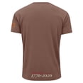 thumbnail image 3 of Men's USA 250 Years Patriotic T-Shirt American Flag Graphic Casual Tee USA 250th Anniversary Shirt, 3 of 5