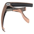 thumbnail image 4 of Trigger Capo, Stylish Appearance Metal Acoustic Guitar Capo  For Performance Red Copper, 4 of 8
