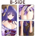 thumbnail image 4 of IGUOHAO Pillowcase Raiden Shogun Body Pillow Case Cover Dakimakura 59"x20"(150x50cm ), 4 of 6