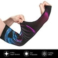 thumbnail image 3 of Goofa Futuristic Purple Panther Pattern UV Sun Protection Arm Sleeves, UPF 50 Sports Cooling Arm Compression Sleeves for Men Women Teenager, 3 of 8