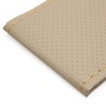 thumbnail image 3 of Faux Leather Hand-stitched Steering Wheel Cover for Car Automobile Beige, 3 of 6