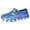 #01-Blue2, variant on Toddler Clogs with LED Lights Garden Shoes for Boys and Girls Comfortable Kids Slip-On Sandals for Beach Pool