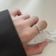 thumbnail image 5 of Cute Color Gota Flor de Aceite Anillo Ajustable Versátil Luz Moda Ajustable Apertura Tendencia Anillo 1PC, 5 of 8