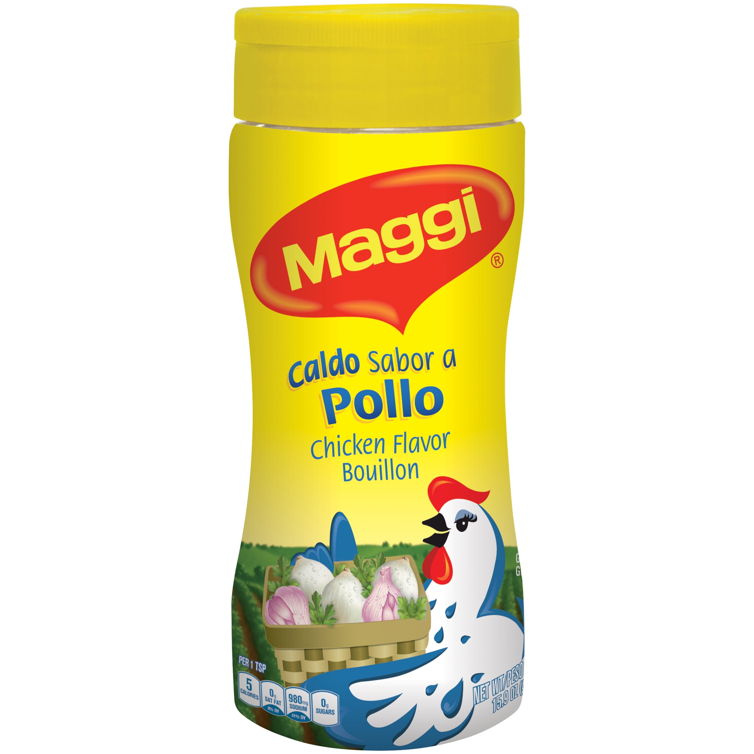 MAGGI Granulated Chicken Flavor Bouillon 15.9 oz. Jar