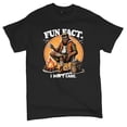 thumbnail image 5 of Bigfoot Fun Fact T-shirt Sasquatch Hide and Seek Champ Camping Joke Men's Tee, 5 of 7