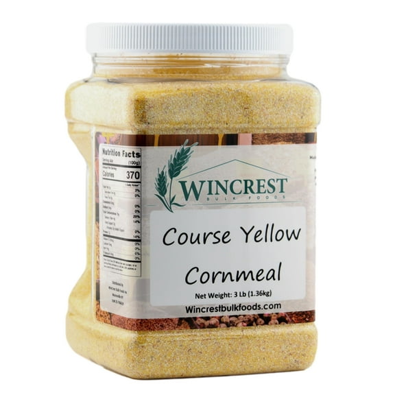 WinCrest Course Yellow Cornmeal - 3 Lb Tub