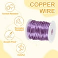thumbnail image 4 of Uxcell Anodized Aluminum Wire for Jewelry Craft Making, Bendable Flexible Wire Light Purple 12 Gauge, 4 of 7