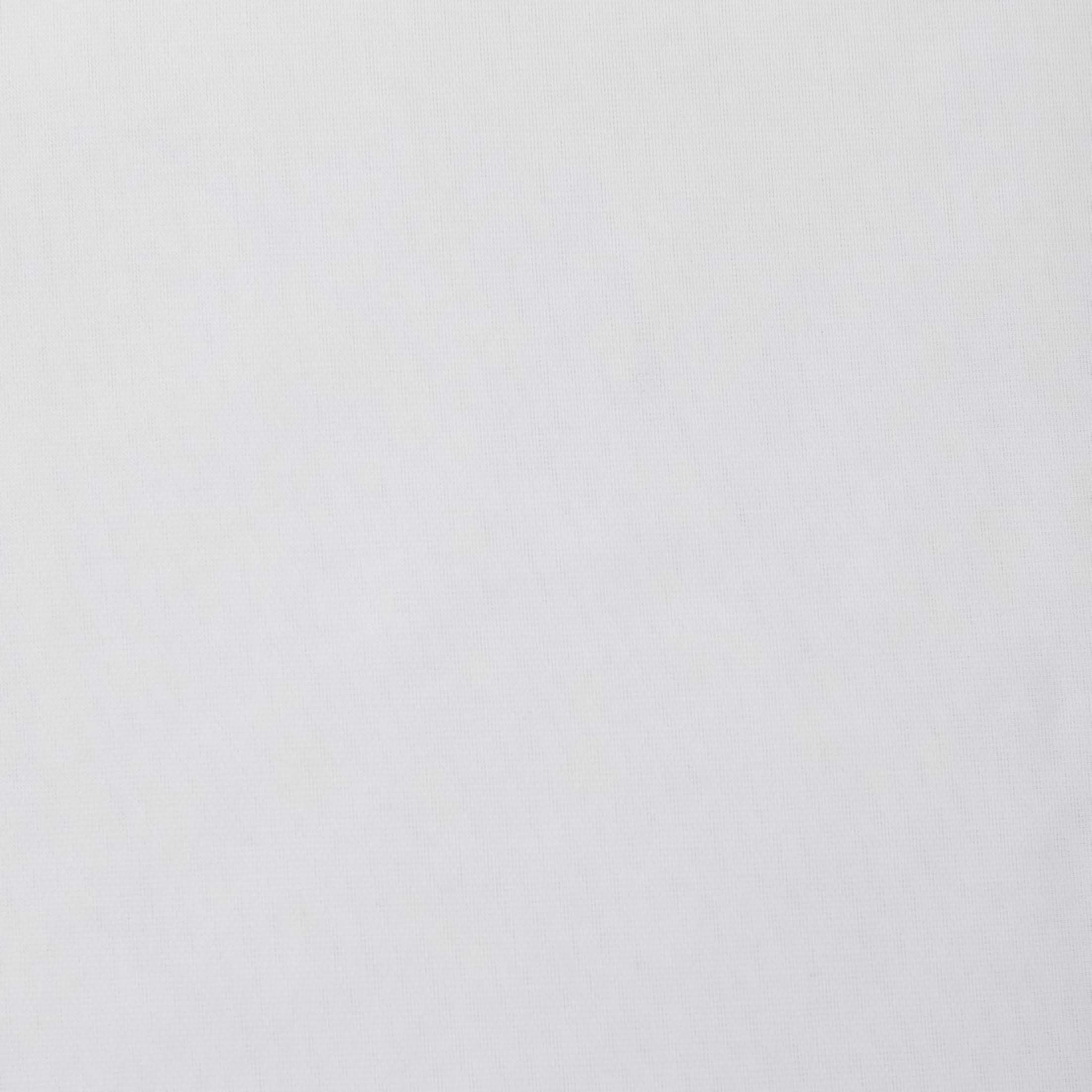 Mainstays Marjorie Sheer Voile Curtain, Single Panel, White, 59" W x 84" L