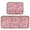 Ice Cream Cones Pattern, variant on 2-Piece Kitchen Mat Set Non Slip Washable Floor Mats Decorative Rugs for Kitchen Sink Laundry Ice Cream Cones and Shooting Stars