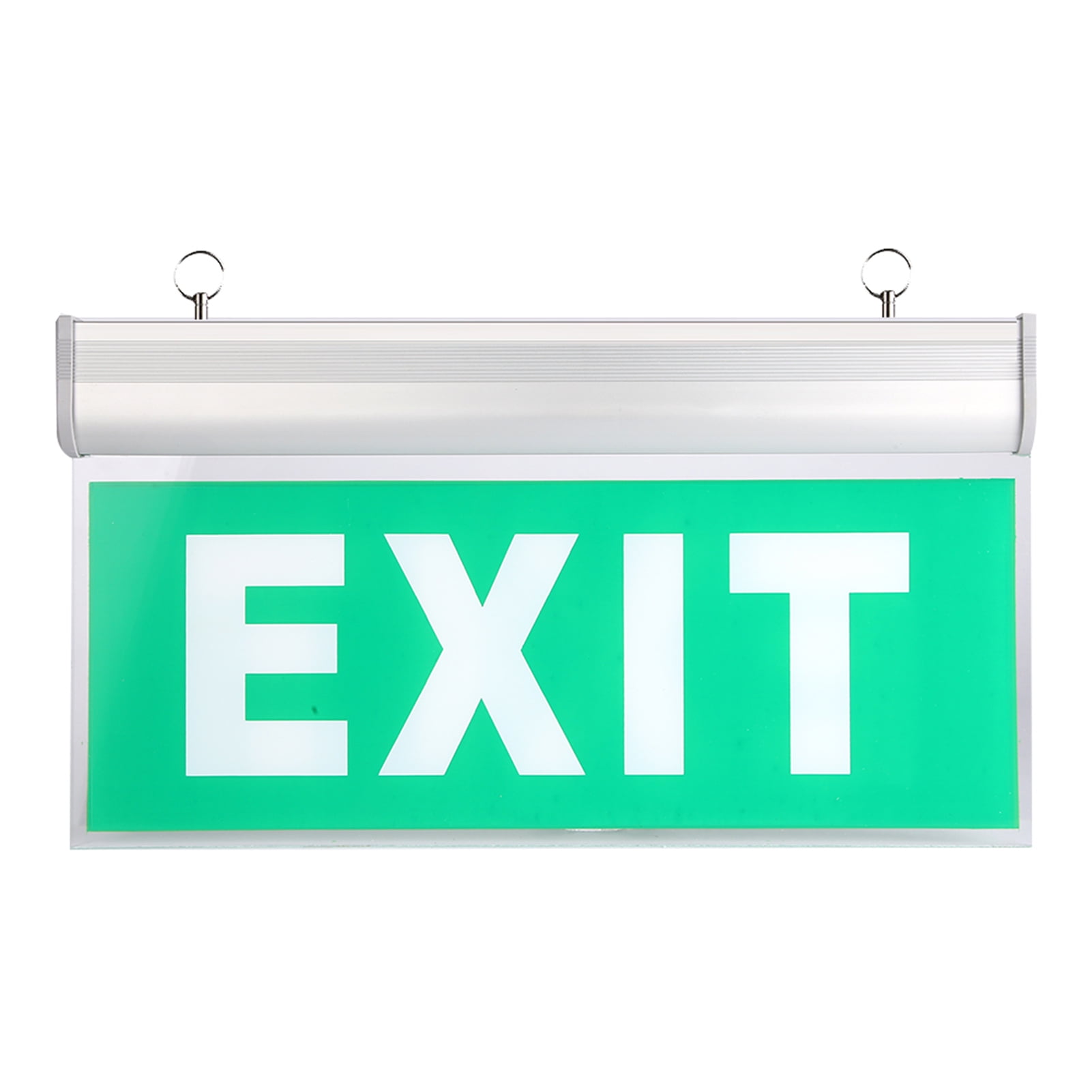 LED Exit Sign,110-220V Acrylic 3W 12 Exit Emergency Sign LED
