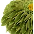 thumbnail image 3 of JWH 3D Handmade Round Decorative Soft Sunflower Throw Pillows for Modern Decoration 14inch Lime Green, 3 of 7