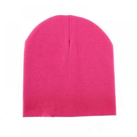 

Apocaly Toddler Baby Boy Girl Hat Soft Warm Candy Colors Cotton Crochet Hat 7M-3Y