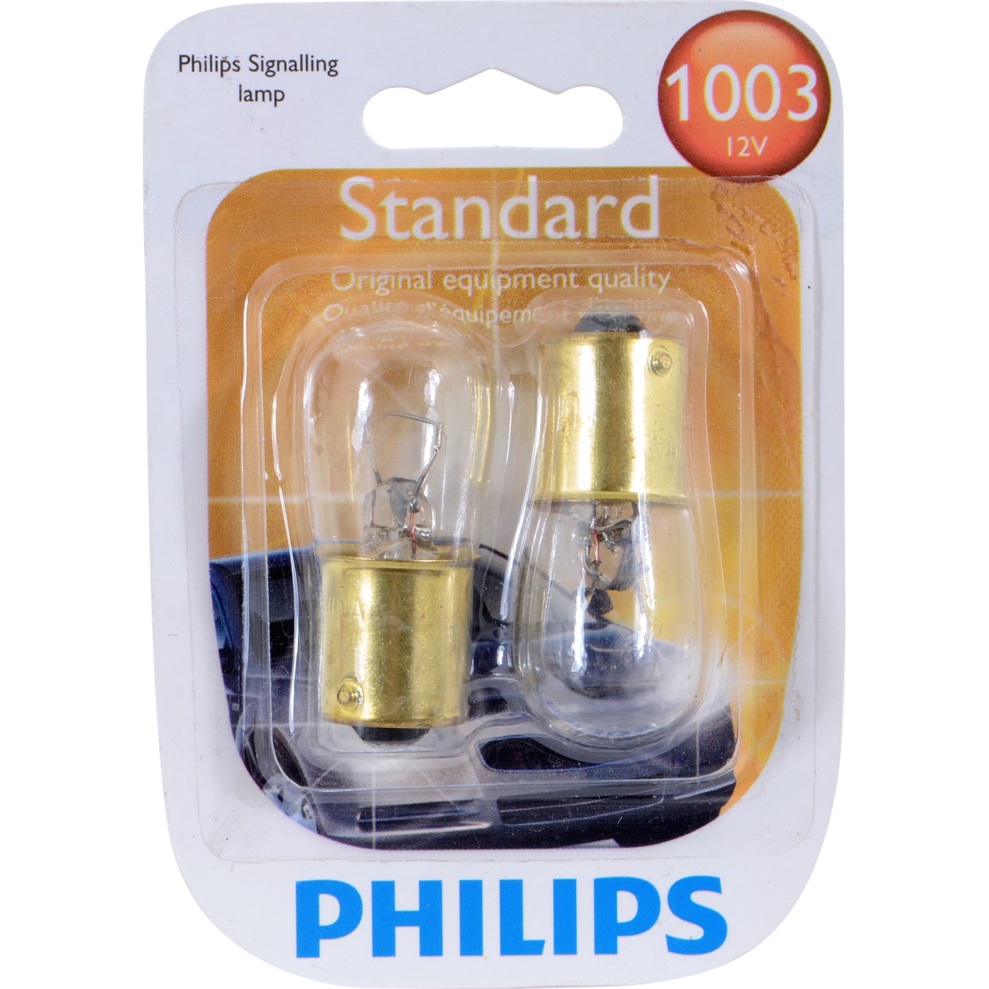 Philips Standard Miniature 1003, Pack of 2