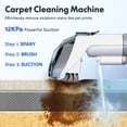 thumbnail image 4 of Portable Carpet Cleaner Machine – Stain Remover for Pet Hair, Upholstery & Cars, Strong Suction, 4 of 8