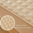 thumbnail image 3 of Secret Scope 19" Deep Pocket Fitted Sheet - Queen Size Quilted Mattress Protector, Soft Breathable & Non-Slip Bed Sheet (Gray), 3 of 15