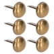 thumbnail image 2 of Tachuelas decorativas, 200 piezas de tachuelas para tapicería, cabezas de clavos decorativas de bronce, tachuelas para tapicería resistentes y resistentes, 2 of 12