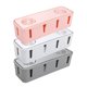 thumbnail image 3 of Caja de gestión de cables, organizador de cables, escritorio, ordenador, gestión de cables, 3 uds., 3 of 6