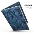 thumbnail image 2 of DesignSkinz Blue and Purple Watercolor Zebra Pattern Full-Body Skin Decal Wrap Cover for MacBook Pro 13" M1/M2 (A2338), 2 of 9