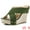 Dark Green, variant on Unique Bargains Women's Linen Platform Slide Wedge Open Toe Sandals