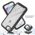 thumbnail image 3 of Dteck Rugged Case with Built-in Screen Protector for iPhone SE 2022/2020 8 7 6, Black, 3 of 6
