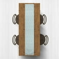 thumbnail image 3 of Creative Products Leaf Branch Pattern Light Blue 16 x 72 Poly Twill Table Runner, 3 of 3