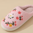 thumbnail image 5 of KEVCHE Women Home Slippers, Cute Slippers Indoor Outdoor Plaid Shoes, Warm Soft Bedroom Shoes Fuzzy Closed Toe Sandals Non Slip House Bedroom Slippers, 5 of 6