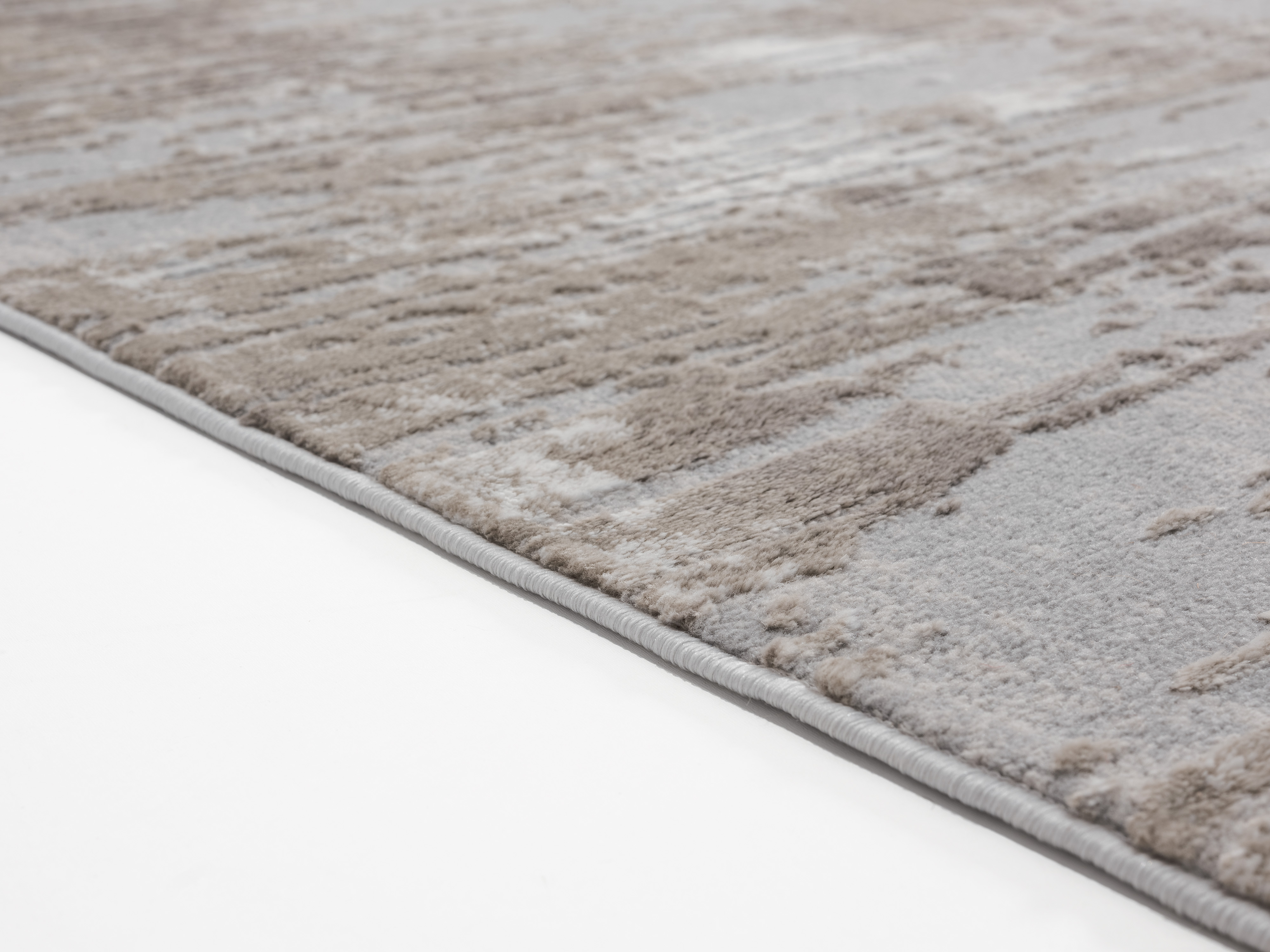 United Weavers Rasbora Altum Contemporary Abstract Area Rug, Wheat, 7'10" x 7'10"