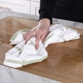 thumbnail image 4 of All-Clad Solid & Coordinate Kitchen Towels, 4-Pack, Fennel, 4 of 6