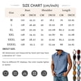 thumbnail image 2 of Zimjoy Henley Tank Tops Mens Relaxed Fit Soft Cotton Linen Sleeveless Tank Polo Shirts Lightweight Breathable Collared Vests Dark Gray 4XL, 2 of 4