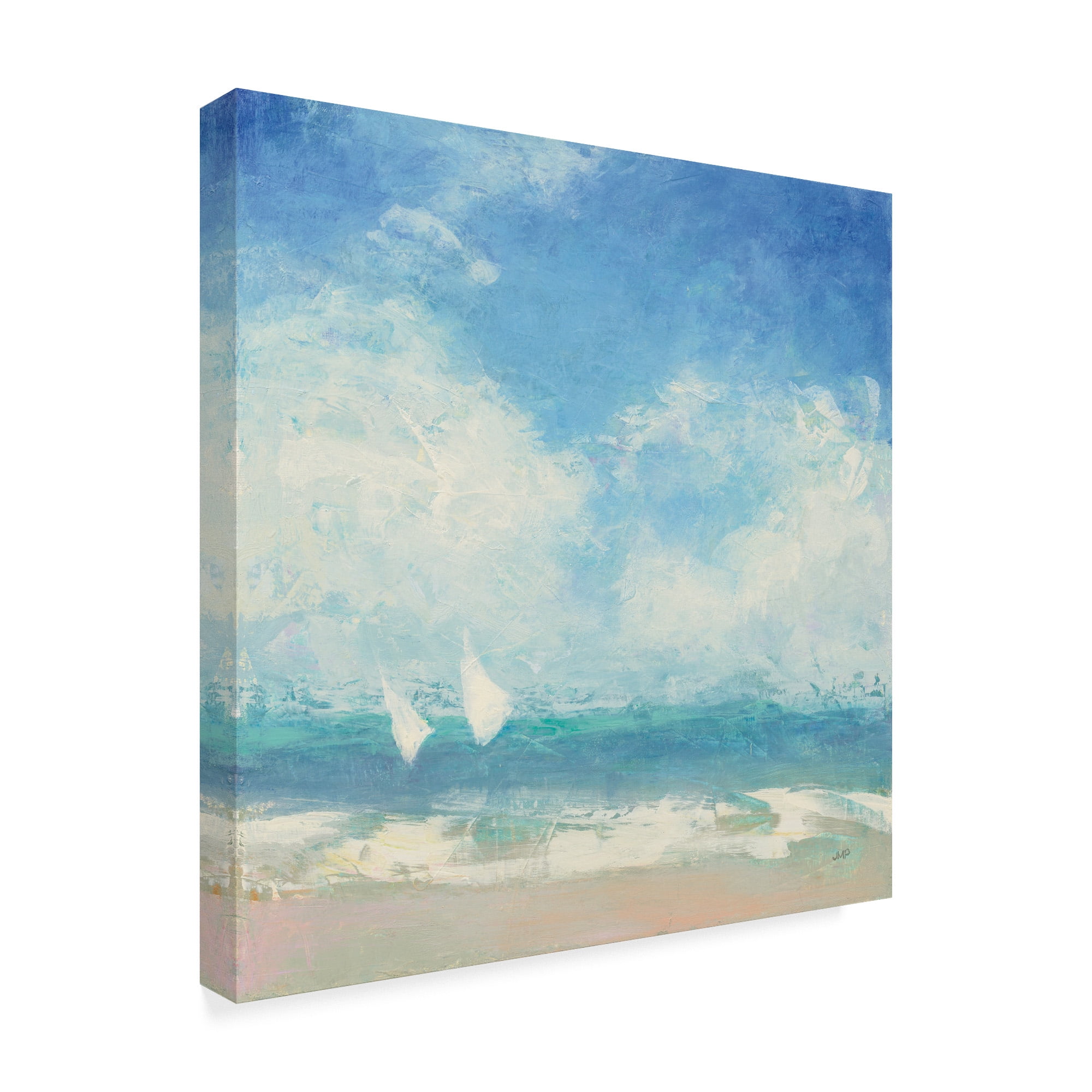 Trademark Fine Art 'Rounding the Buoy' Canvas Art by Julia Purinton