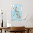 thumbnail image 4 of Philippines Map Posters Room Aesthetic Poster Print Art Wall Painting Canvas Posters Gifts Modern Bedroom Decor 20x30inch(50x75cm), 4 of 6