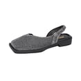 thumbnail image 2 of Round Toe Women's Casual & Dress Shoes Comfortable Plus Size Office Work Daily Wear Spring Summer Gray 7.5, 2 of 9
