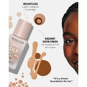 Revolution Skin Silk Serum Foundation Makeup, Medium Coverage, F9.2N, 0.77 fl oz